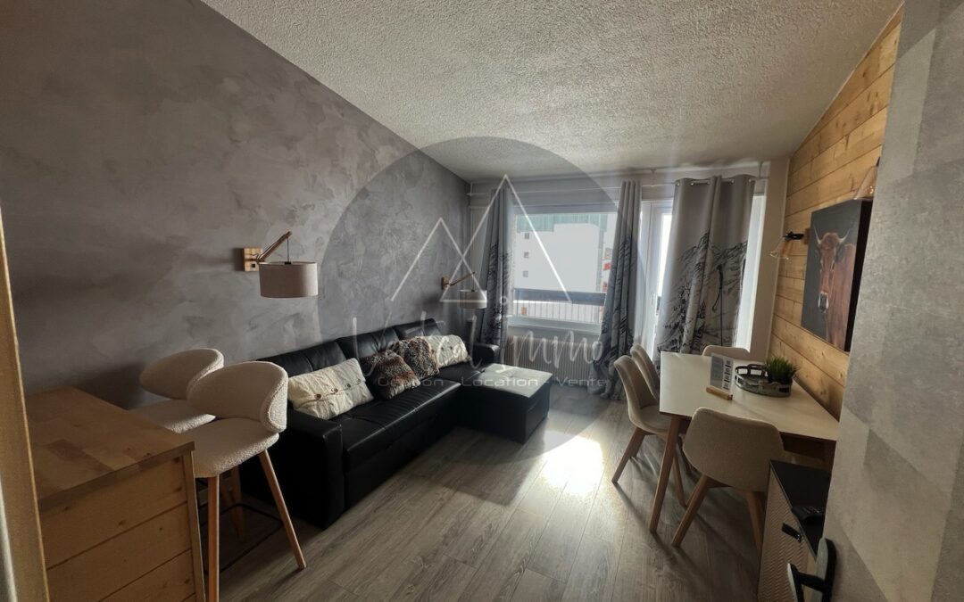 VENTE – Appartement T2 de 39 m2 meublé – 73320 TIGNES Val Claret – Ref 2024-03