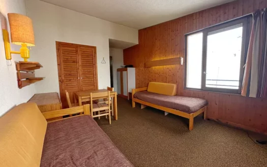 STUDIO de 26 m2 – TIGNES Val Claret – Residence le Schuss – Ref 2025-A