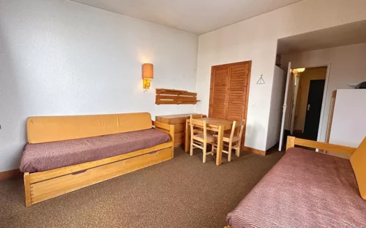 STUDIO de 26 m2 – TIGNES Val Claret – Residence le Schuss – Ref 2025-A
