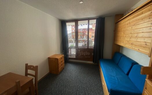 STUDIO de 18,79 m2 – TIGNES Val Claret – Résidence Rond Point des Pistes C – Ref 167RPPC