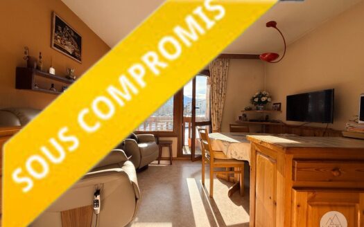 Bourg-St-Maurice : T2 + 2 espaces (coin montagne / buanderie) – Emplacement N°1 au pied du Funiculaire